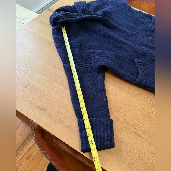 Hatch Navy Ribbed Cardigan - Picture 5 of 8